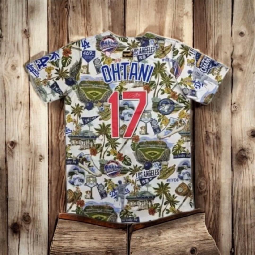 大谷 翔平 ドジャース アロハ ユニフォーム　2025ver デコピン MVP