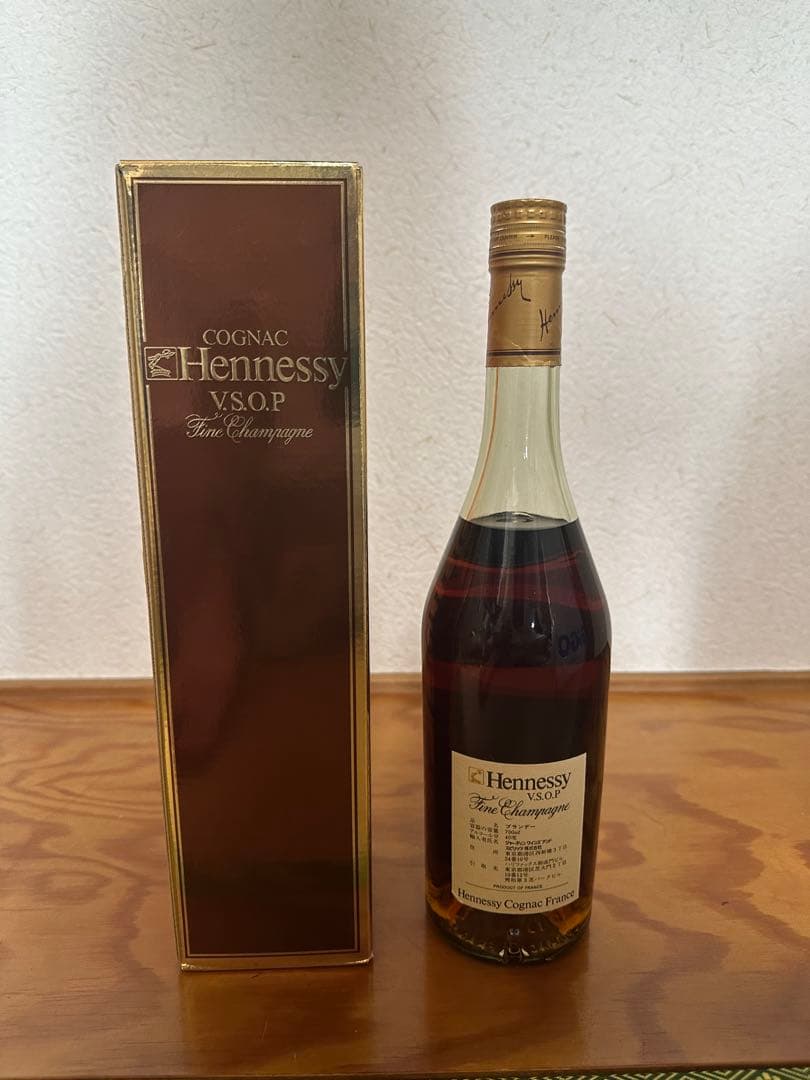 新品 Hennessy V.S.O.P コニャック 箱付き ヘネシー