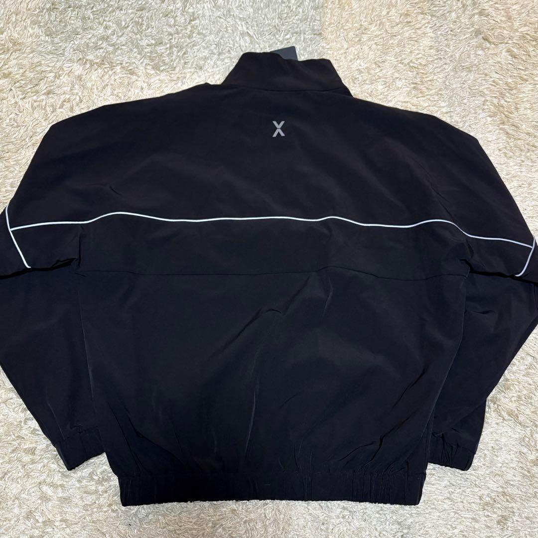 未使用✨VEATM トラックナイロンジャケット 黒　ブラック　オーバーサイズ