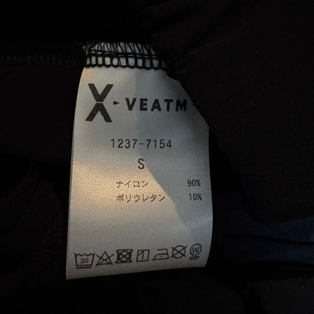 未使用✨VEATM トラックナイロンジャケット 黒　ブラック　オーバーサイズ