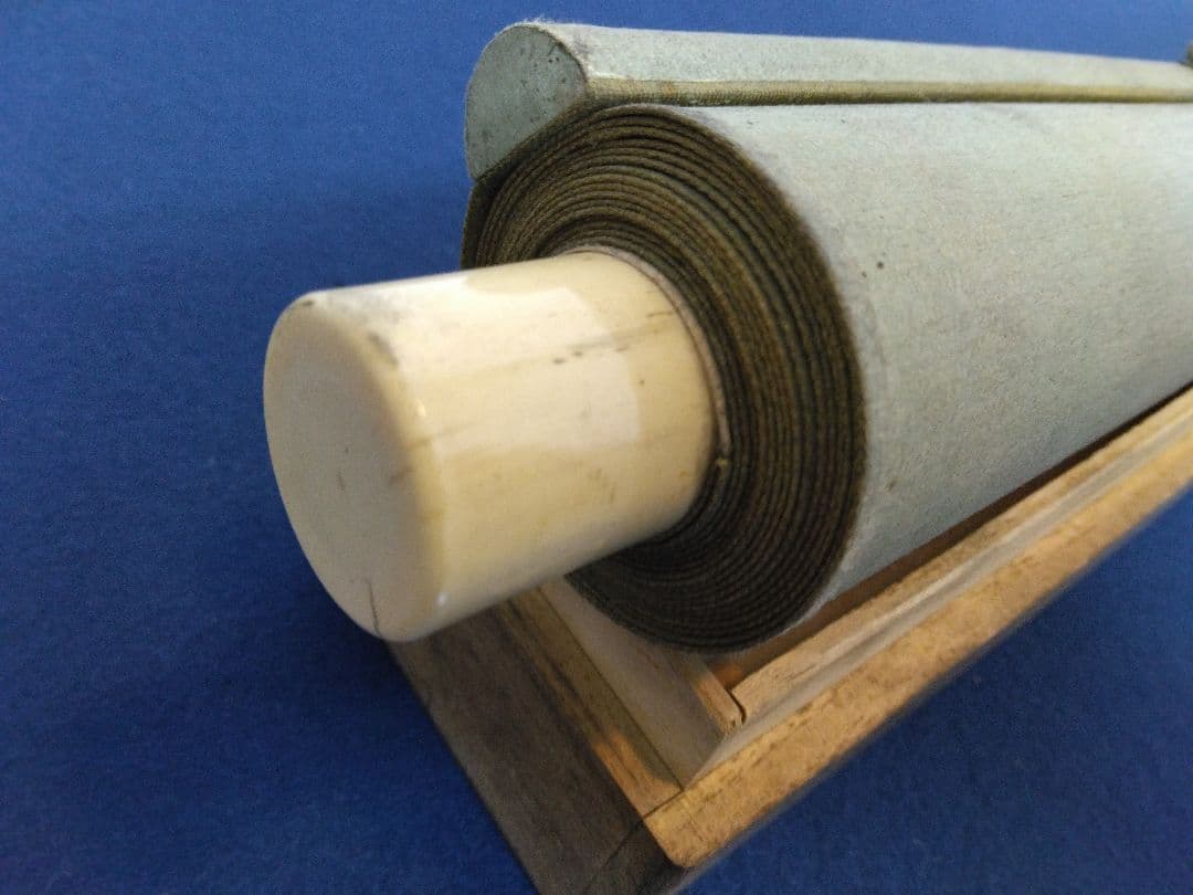 鎌田梅石（森琴石 師事）不老長春図（花鳥図）絹本　掛軸