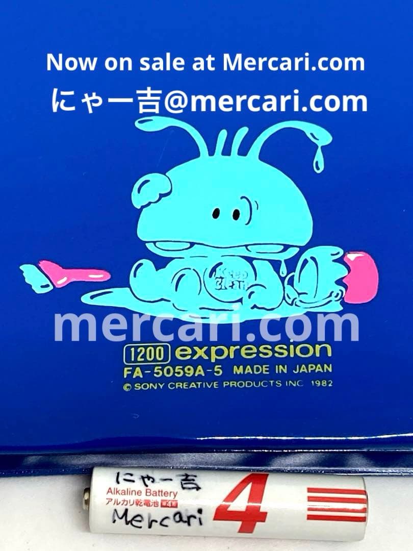 【昭和レトロ】当時物 未使用 BAIKIN-KUN バインダー バイキンくん