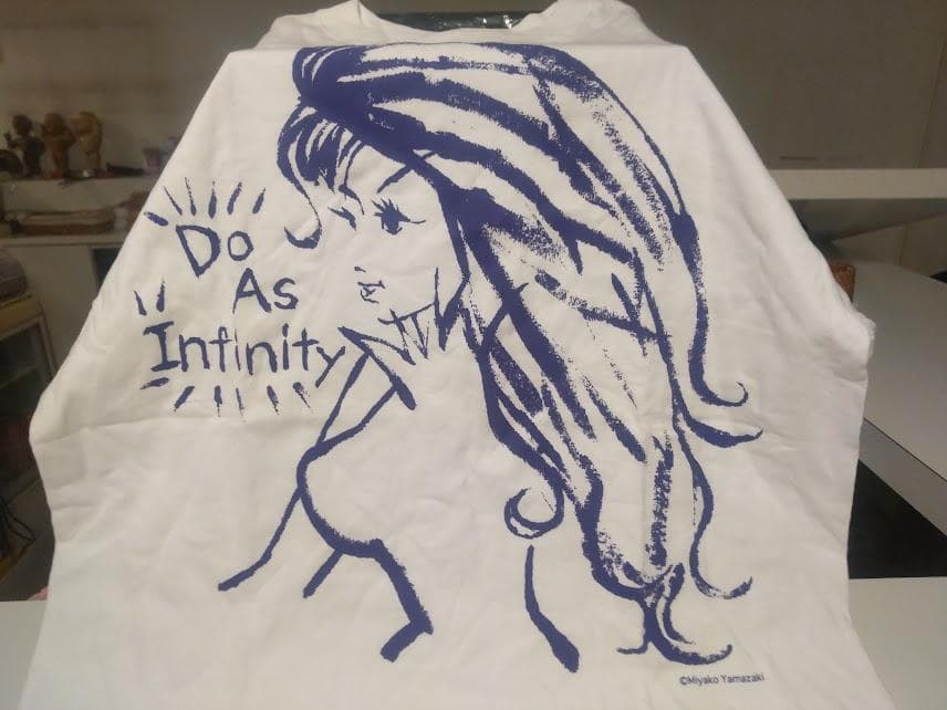 ロックバンド 山崎美弥子 絵画 Do As Infinity Tシャツ★伴都美子