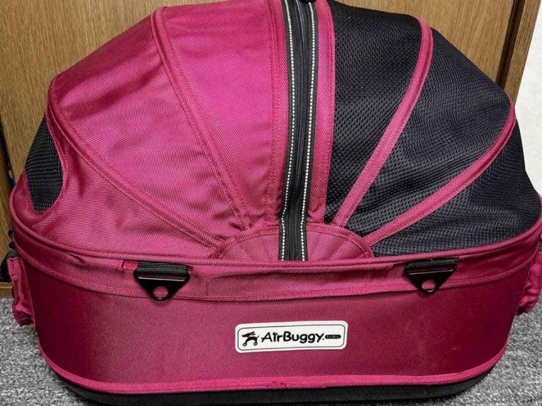 AirBuggy ペットカート マゼンタ色/Mサイズ