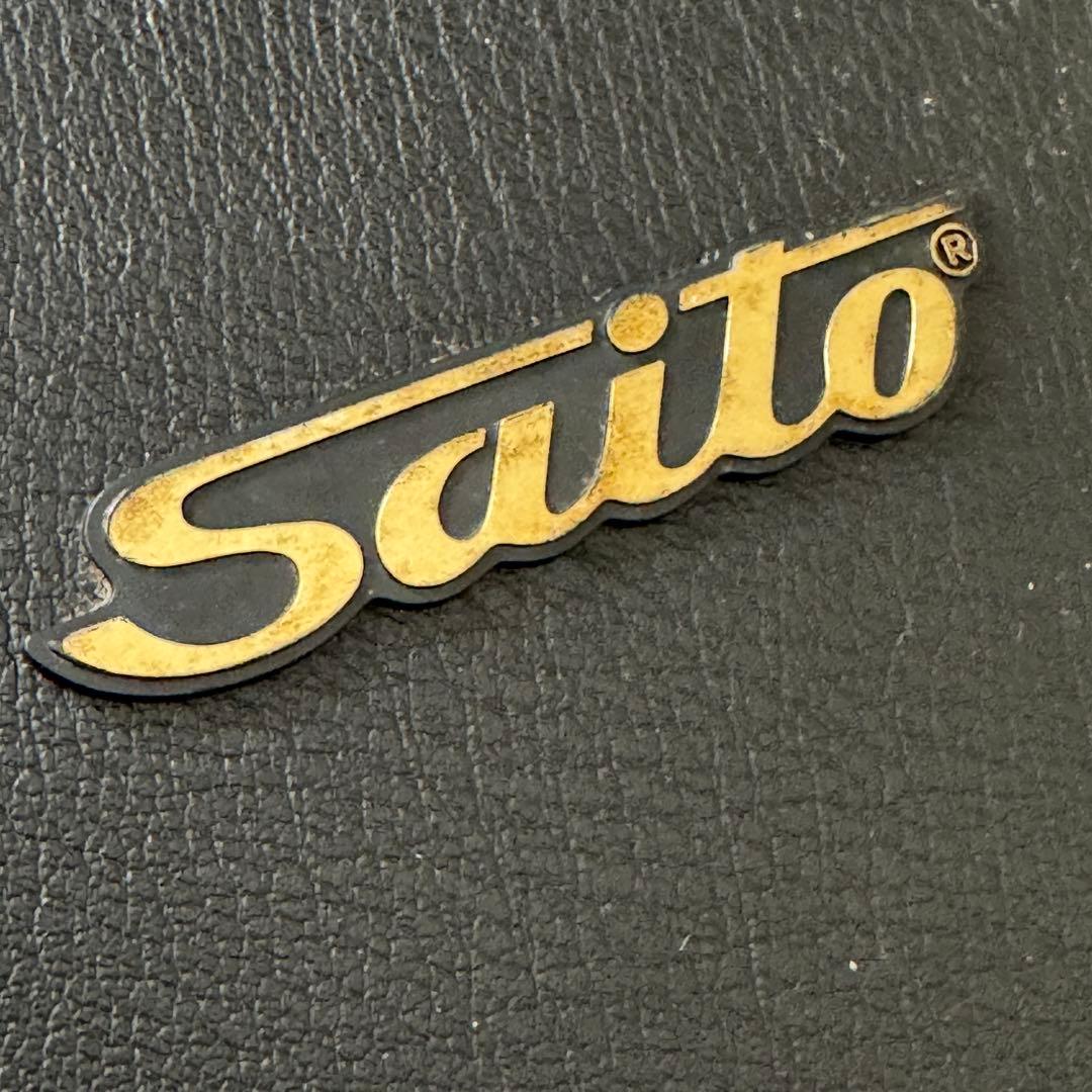 希少　SAITO　グロッケン　鉄琴　32音　ハードケース一体型　マレット付き
