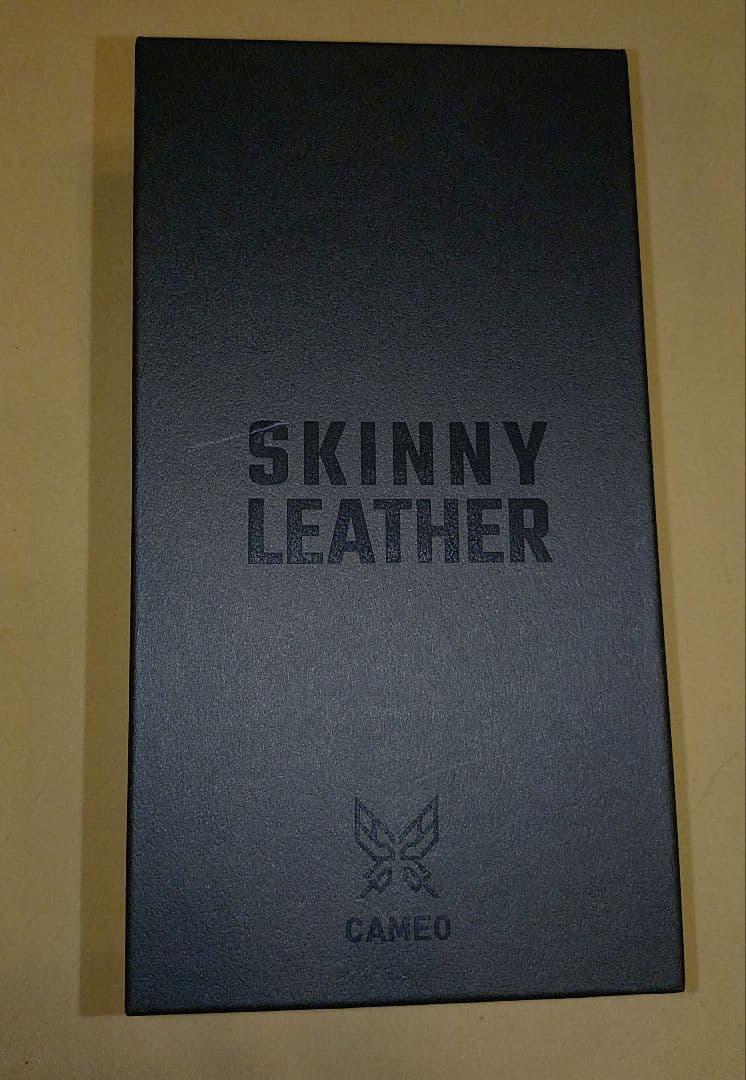 （新品未使用）CAMEO SKINNY LEATHER ダーツケース ブラック