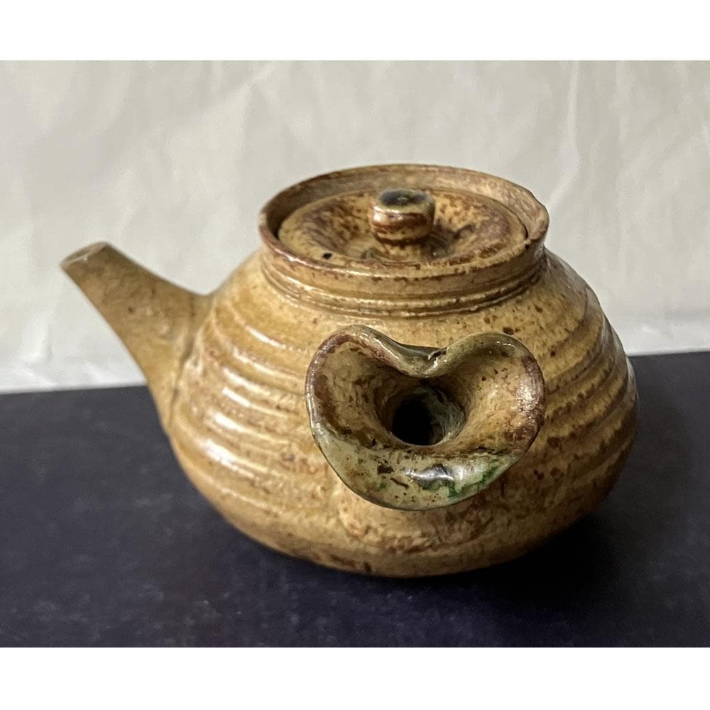 w167 黄瀬戸 煎茶急須 急須 煎茶道具 茶道具