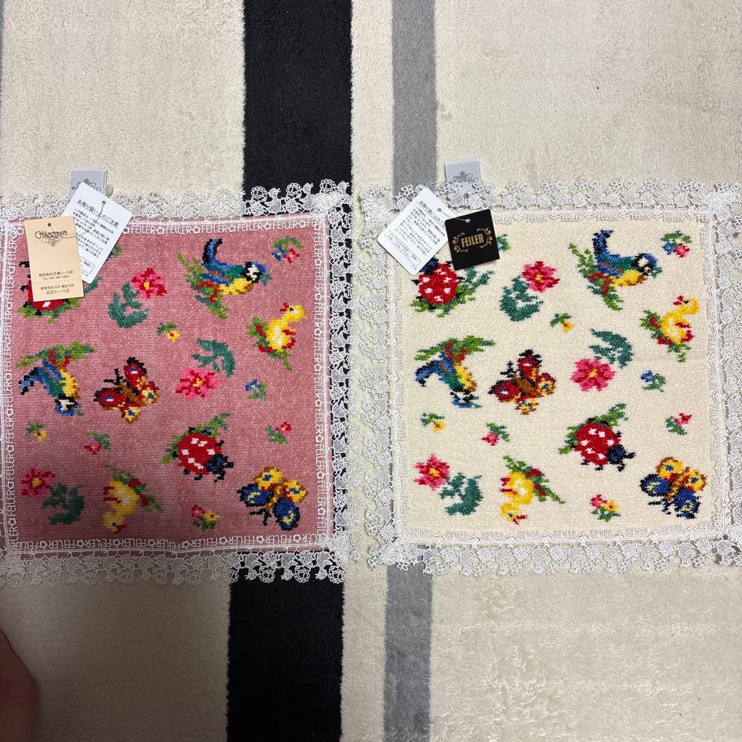 フェイラー　近沢レースコラボハンカチ