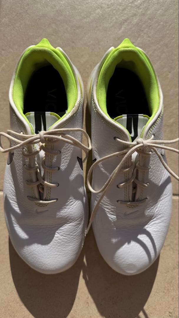 Nike ゴルフシューズ 女性用 ホワイト/ライム