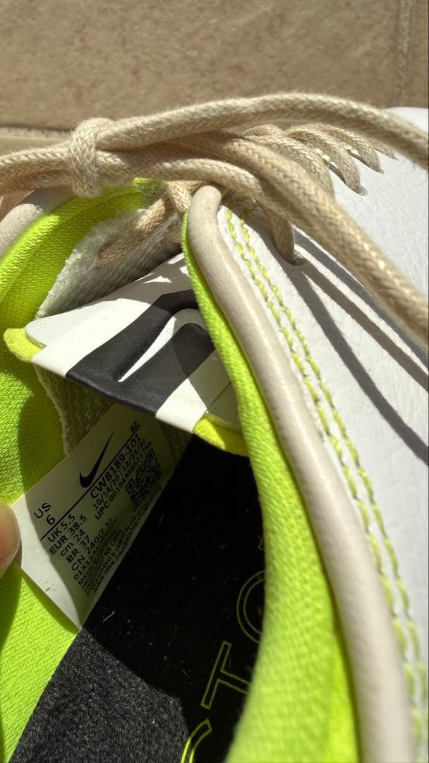 Nike ゴルフシューズ 女性用 ホワイト/ライム