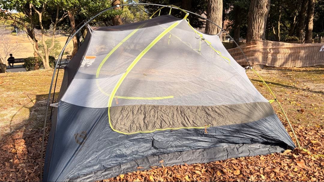 NEMO ドラゴンフライバイクパック2P フットプリント付