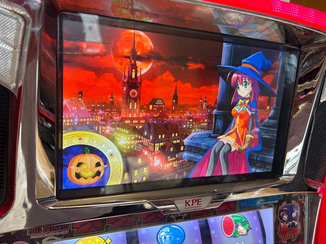 パチスロ実機　マジカルハロウィン3