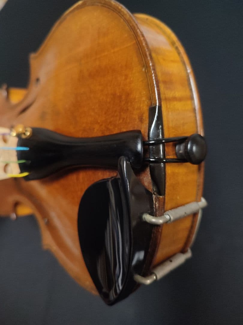 井筒信一 製作 1/4分数 バイオリン　弦新品交換済　弓・ケース・肩当て付属