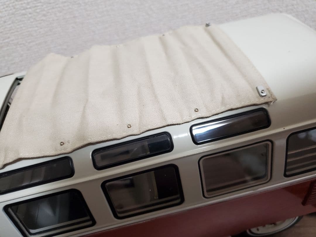 サンスター 1/12 1962 フォルクスワーゲン サンババス レッド