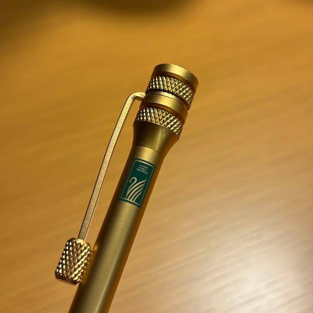 GLOBE-TROTTER グローブトロッター ゴールド　ボールペン 真鍮