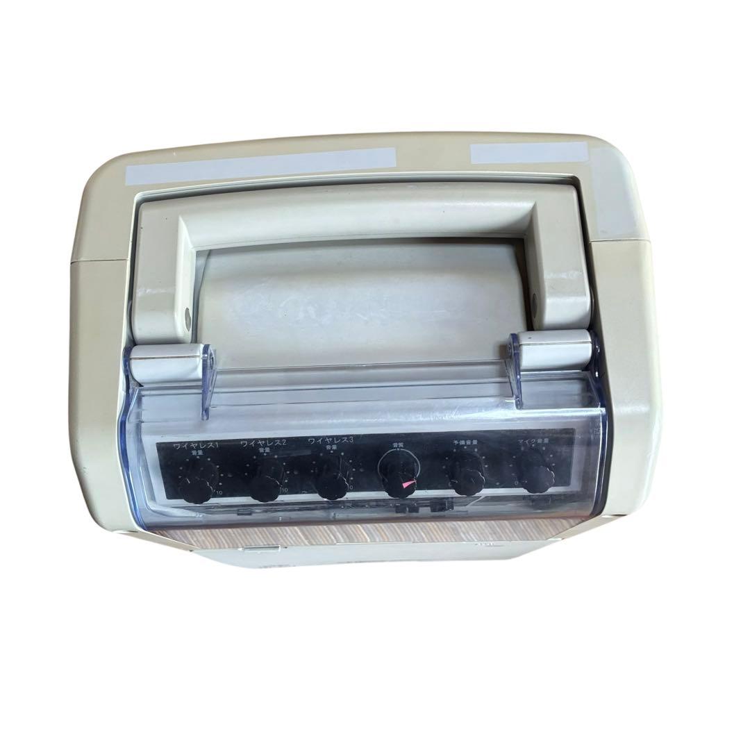 UNI-PEX ユニペックス　ワイヤレスアンプ　WA-862CDA マイク２本付