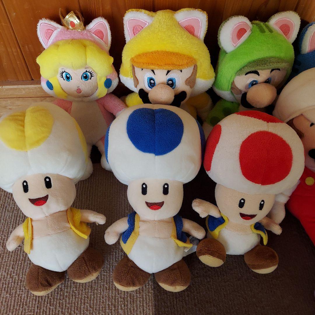 マリオキャラクターぬいぐるみセット 22コセット