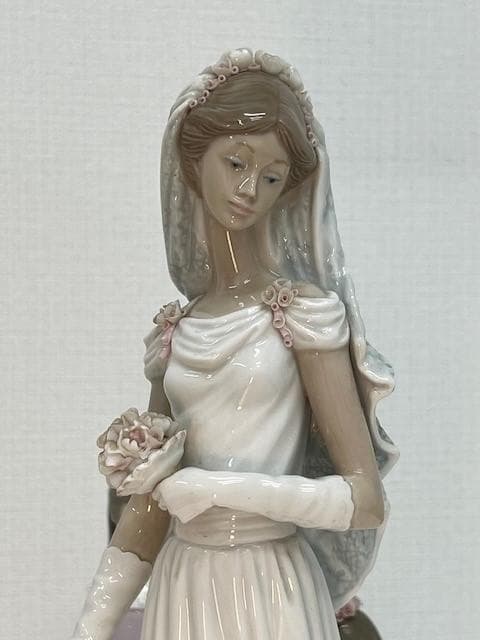 お値下げ《美品》LLADRO リヤドロ 置物 花嫁がやってくる 結婚式ブライダル