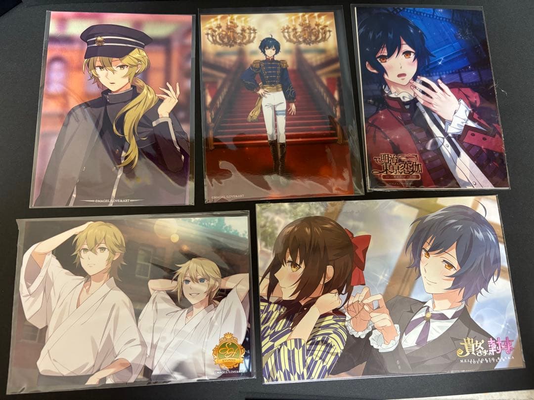 明治東亰恋伽 めいこい　ブロマイド・アクリルスタンドセット