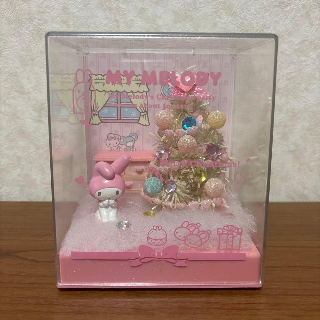 マイメロディ クリスマスジオラマボックス