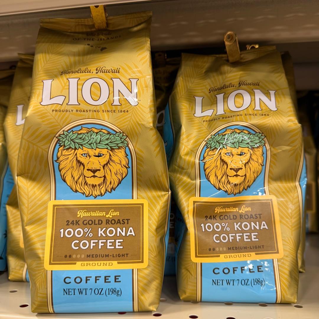 LION 100%コナコーヒー　2袋