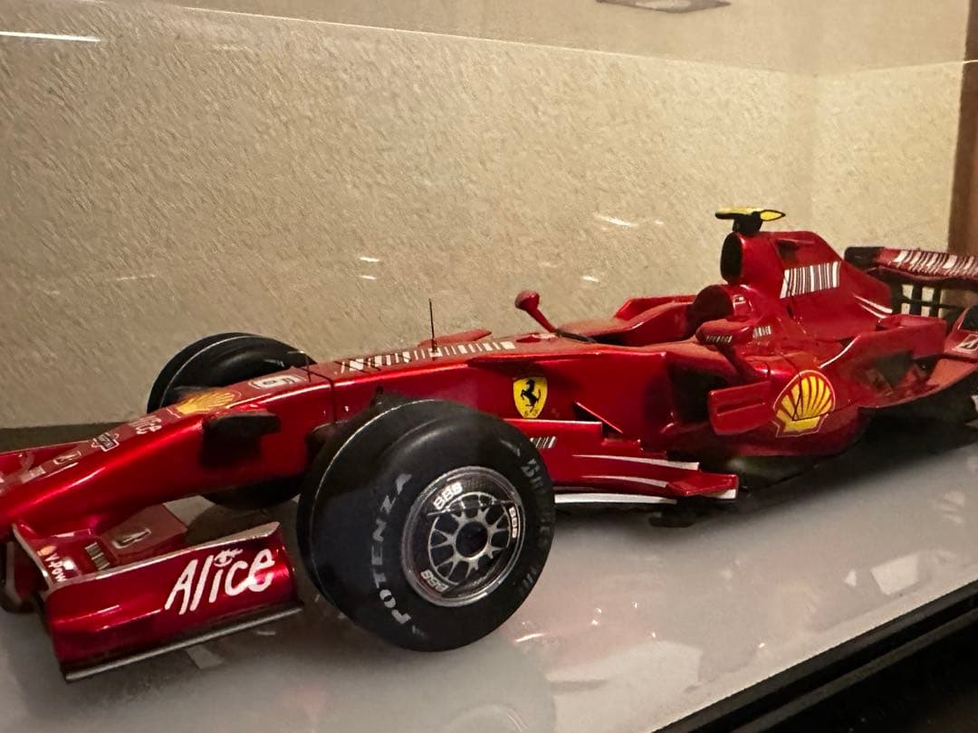 フジミ1/20 f2007 ブラジルGP k.ライコネン