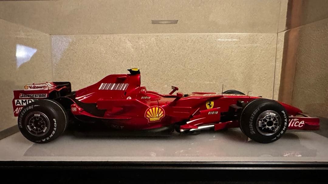 フジミ1/20 f2007 ブラジルGP k.ライコネン