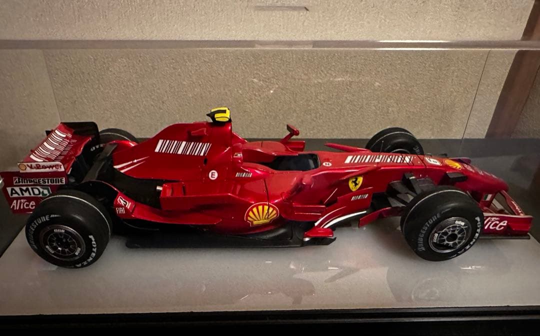 フジミ1/20 f2007 ブラジルGP k.ライコネン