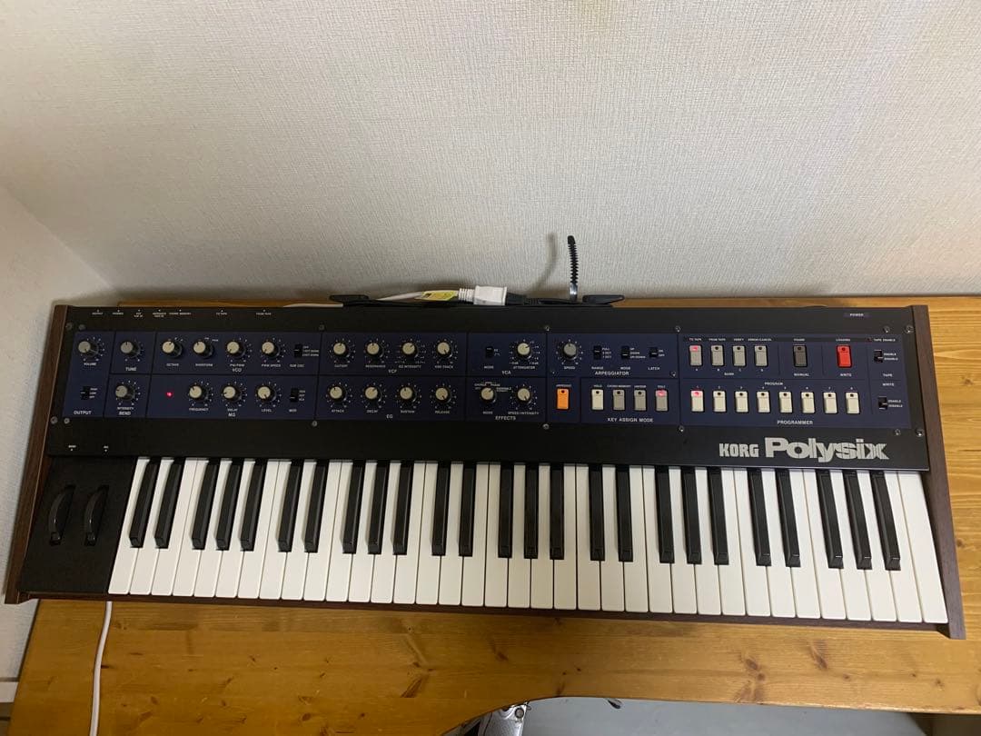 KORG Polysix アナログシンセ名機ポリシックス 純正ハードケース 美品