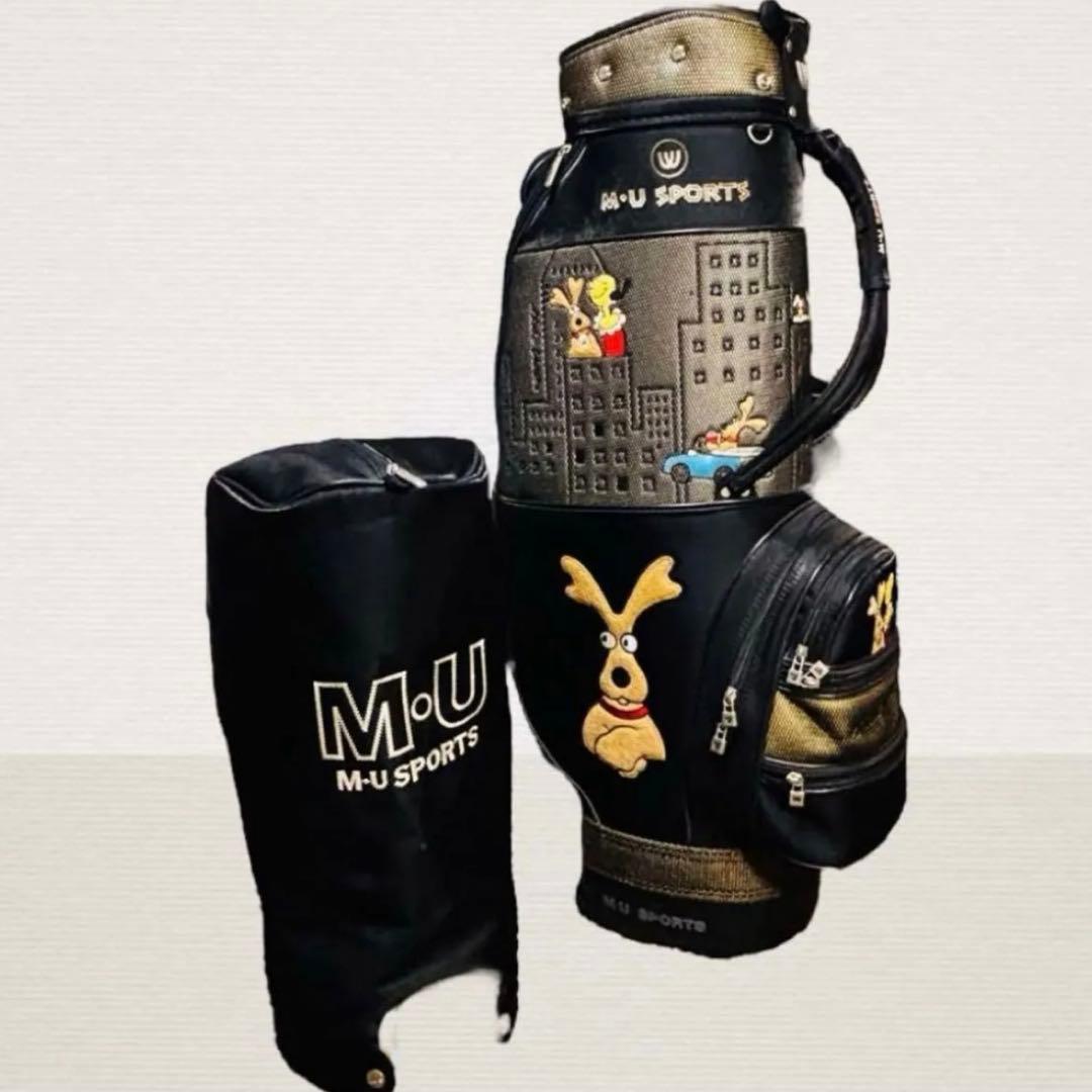 ✨美品✨ M・USPORTSキャディバッグ キャスター付き