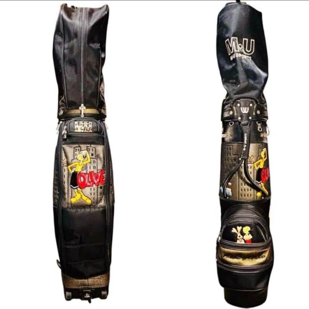 ✨美品✨ M・USPORTSキャディバッグ キャスター付き