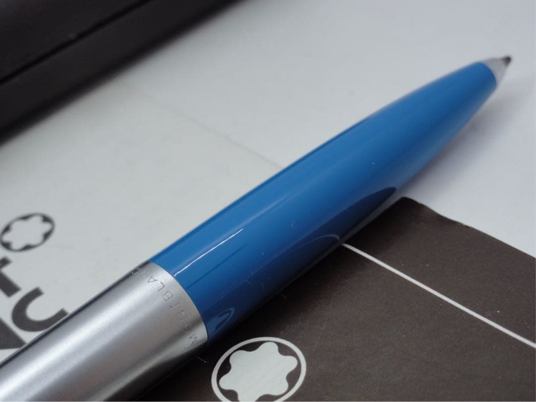 レア逸品！未使用の入手難易度高い稀少軸色ターコイズ・カラーNo692★モンブラン