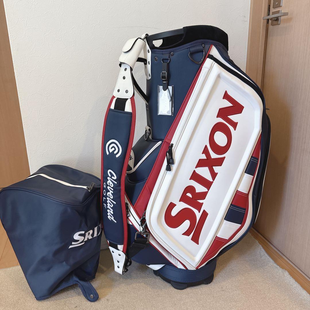 希少‼️【美品】SRIXON★スリクソン　ゴルフ　ツアーキャディバッグ／10.5型