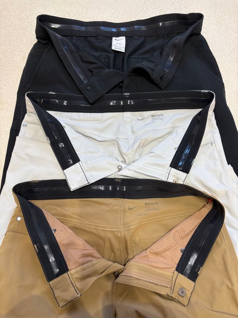 【送料無料】ナイキ レペル ゴルフパンツ 3本セット XL