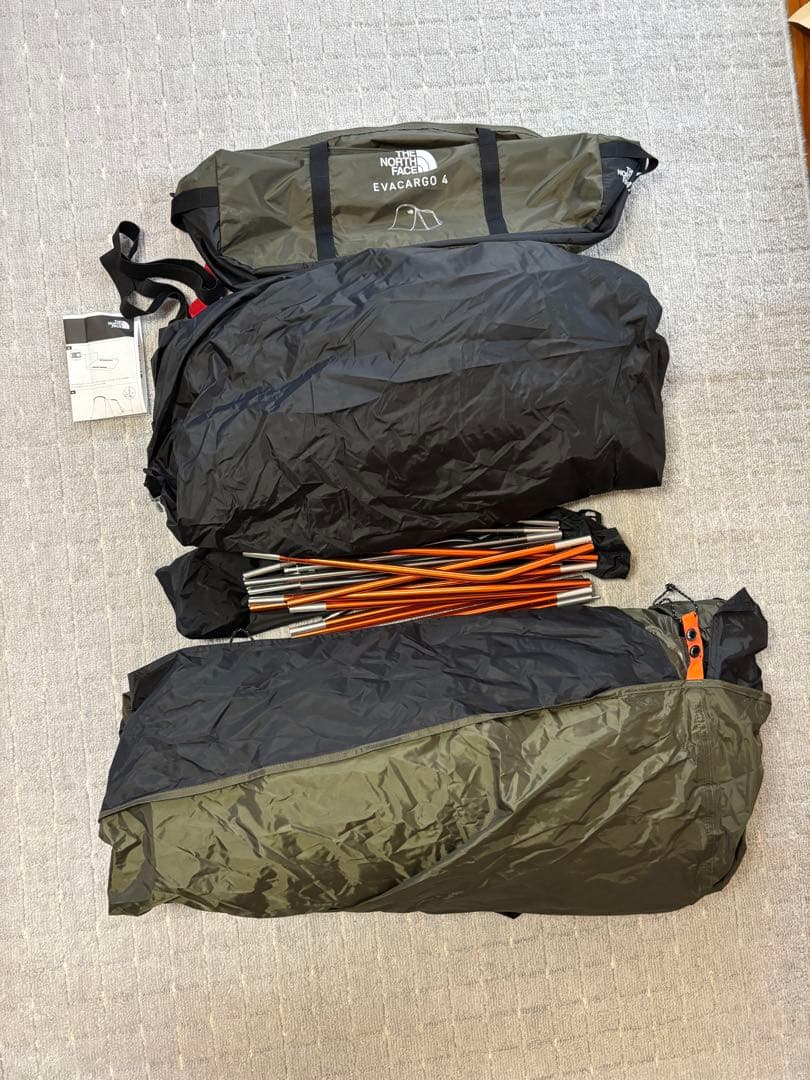 THE NORTH FACE エバベース 6エバカーゴ4エバカーゴ2の3点セット