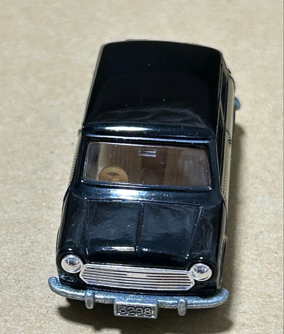 トミカ ミニクーパー サイド網目 黄タンポ 黒 ホッホラント特注