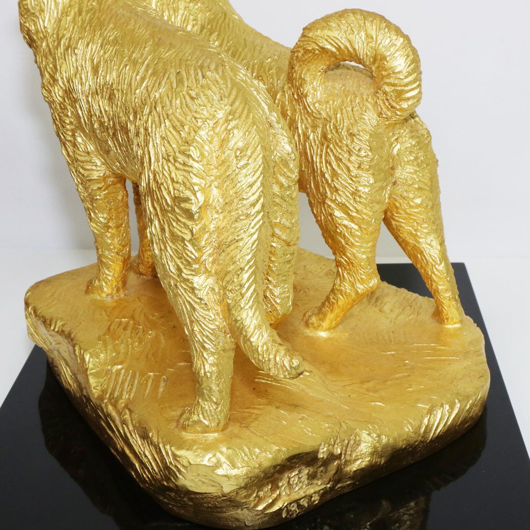 富永直樹 タロジロ ブロンズ製 金箔仕上げ