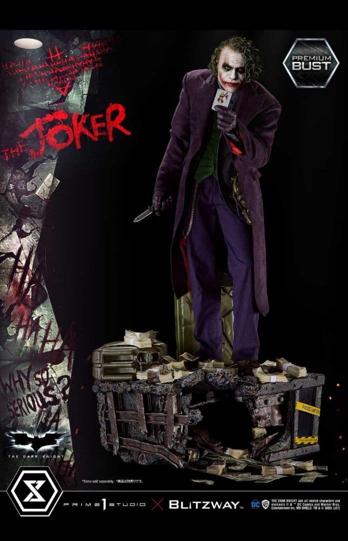 プライム1スタジオミュージアムマスターラインダークナイト ジョーカー ボーナス版