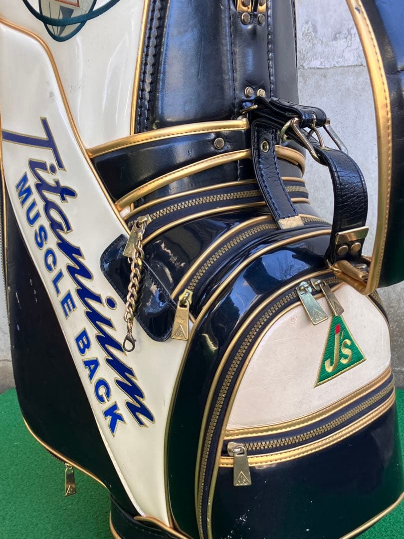 ヨ*ー様 ジャンボ尾崎 追悼◆ J's ジャンボ限定モデル キャディーバッグ 未