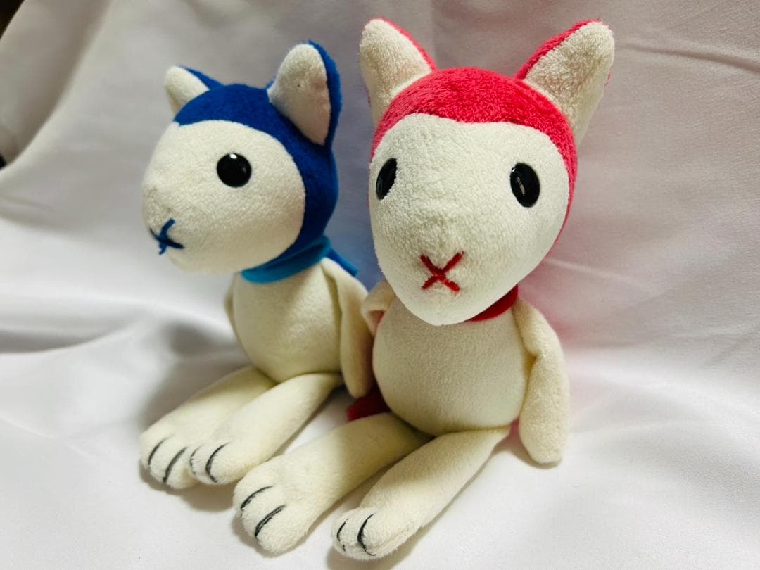 おおかみこどもの雨と雪　花のぬいぐるみ　2体セット