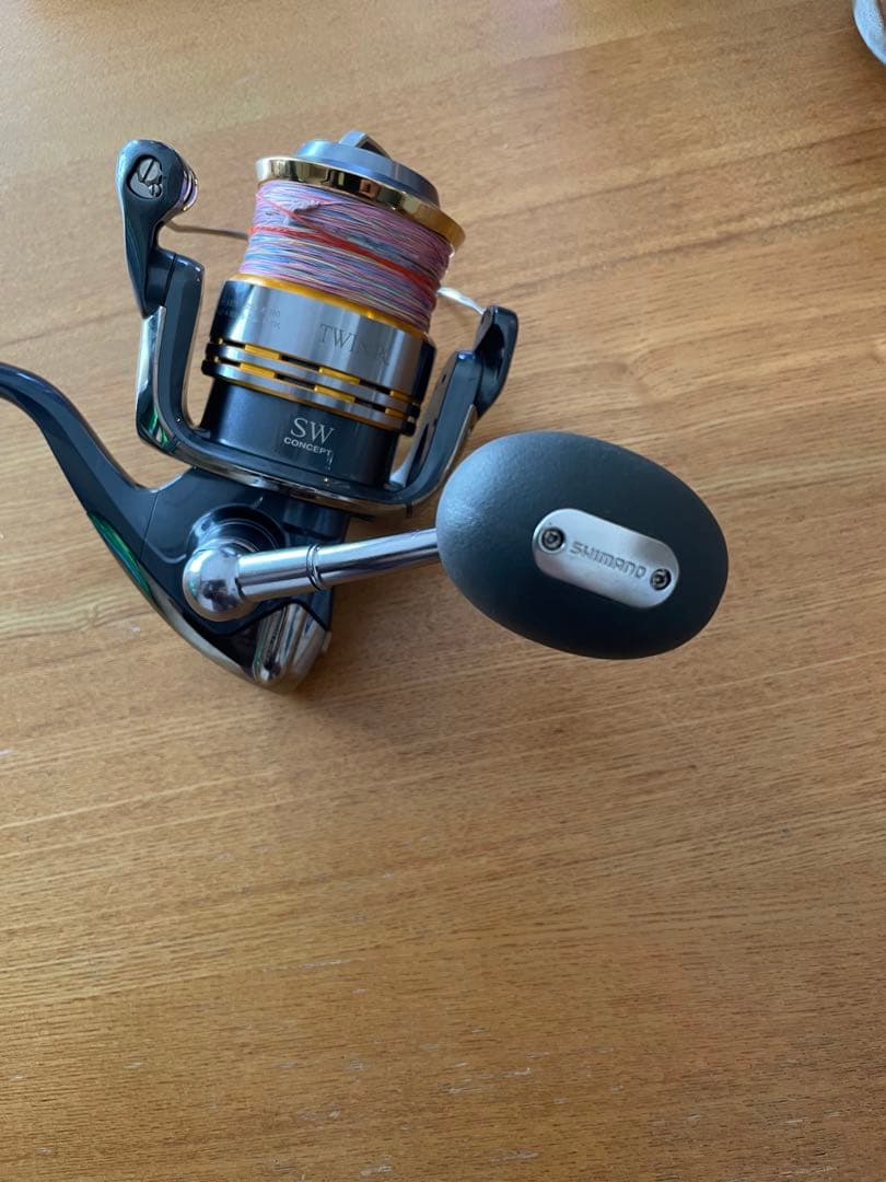 【SHIMANO】ツインパワーSW8000HG ローター傷あり 箱付