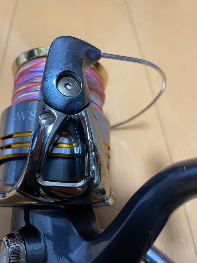 【SHIMANO】ツインパワーSW8000HG ローター傷あり 箱付