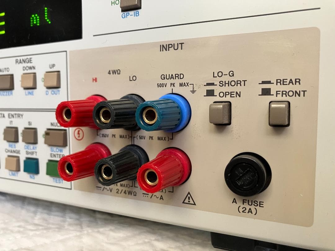 ADVANTEST R6871E 6.5桁 DMM