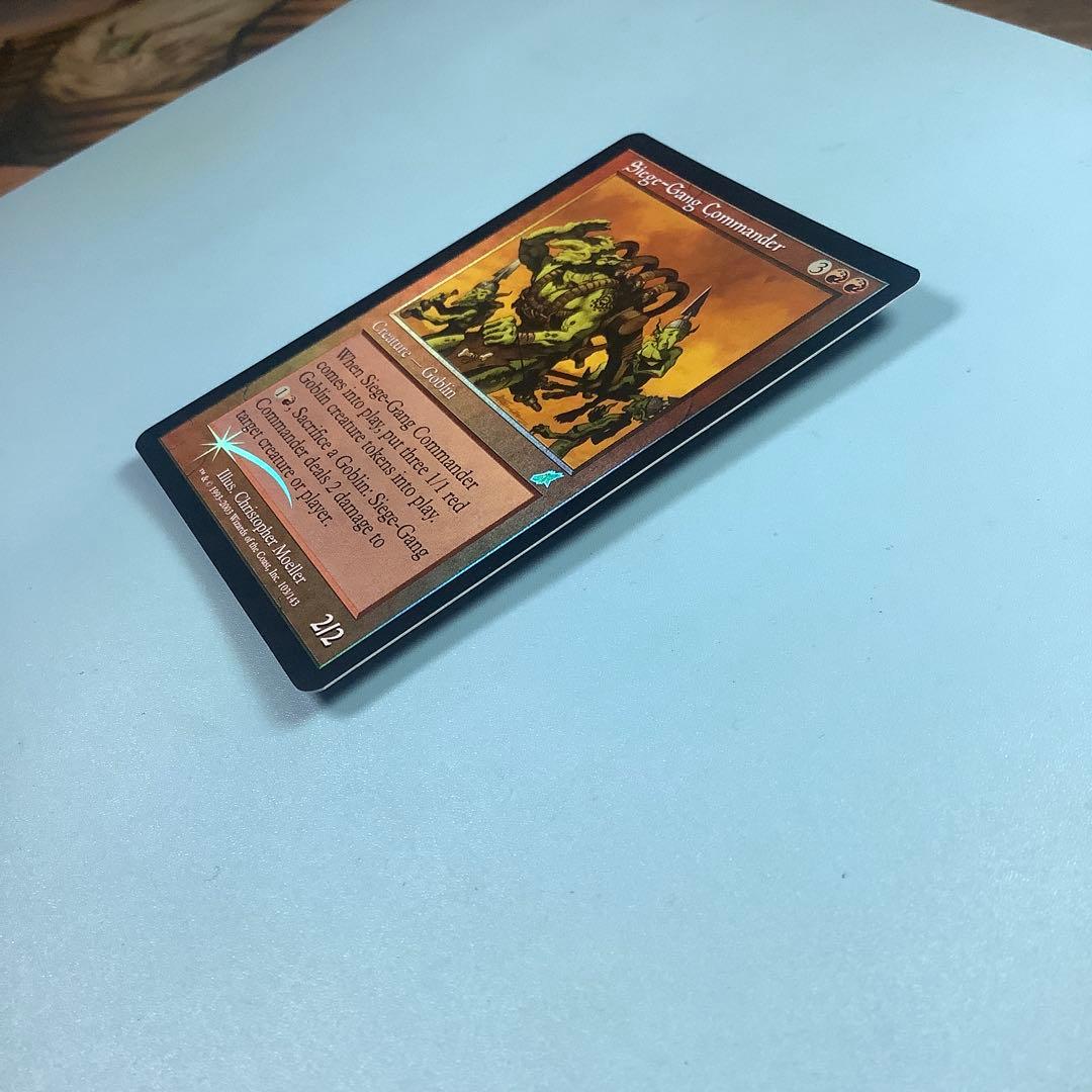 包囲攻撃の司令官/Siege-Gang Commander SCG英語foil