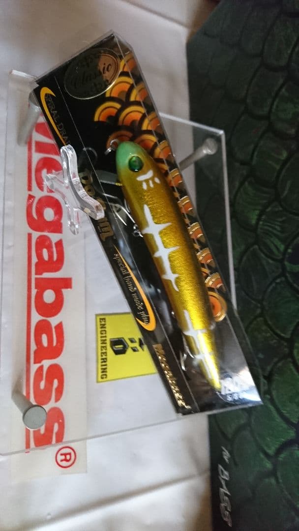 メガバス new ドラム120クラシック イエローアートボーン 新品未開封