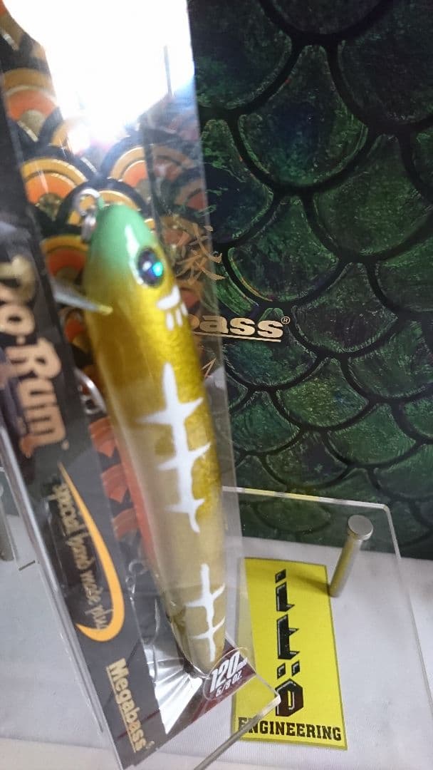 メガバス new ドラム120クラシック イエローアートボーン 新品未開封