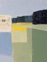 【模写】絵画　木村忠太　油彩4号　光と色彩の抒情　モダン風景画　Y199