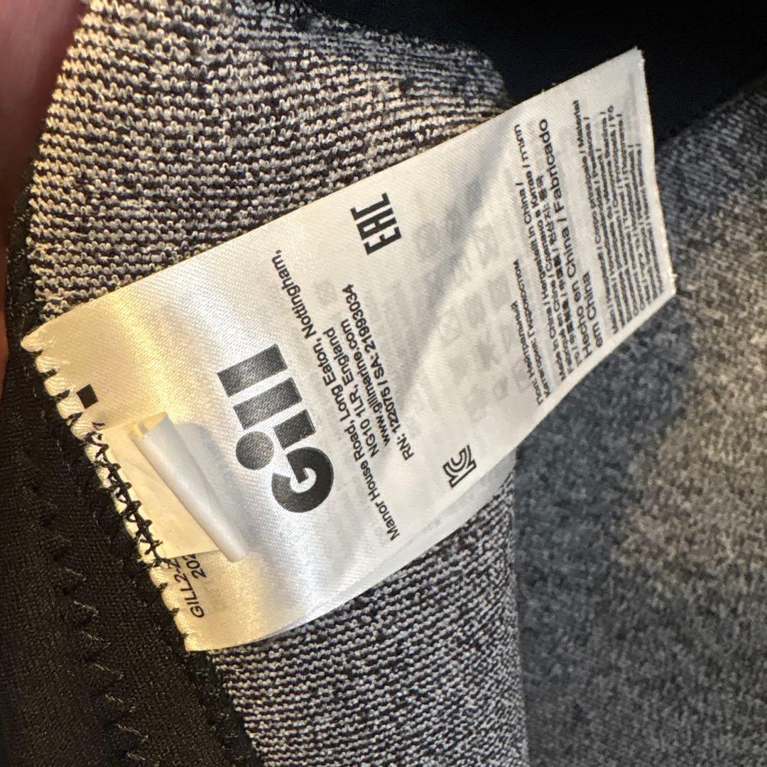 Gill ジュニアパシュートフルアームウェットスーツ JXL 160