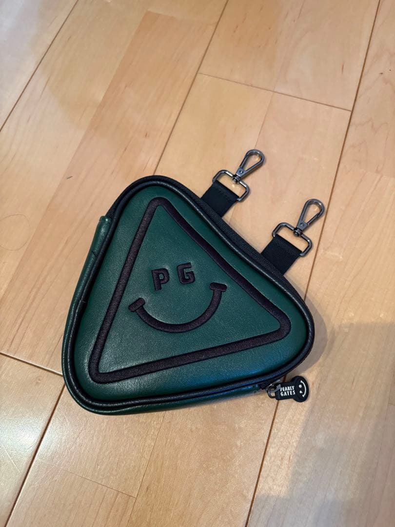 PEARLY GATES キャディバッグ グリーン/ブラック　男女兼用
