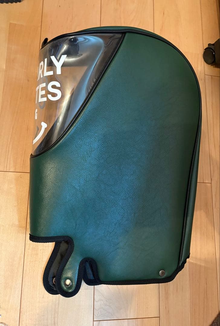 PEARLY GATES キャディバッグ グリーン/ブラック　男女兼用